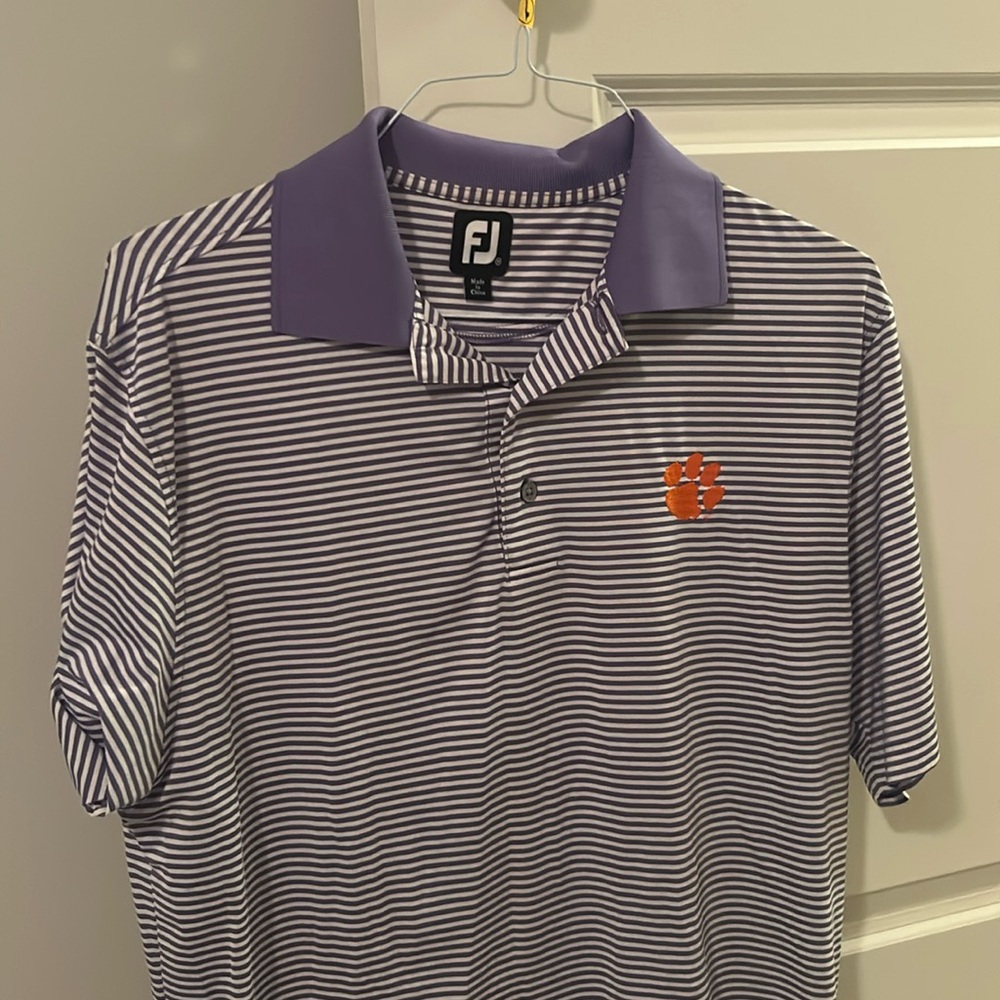Clemson Footjoy polo